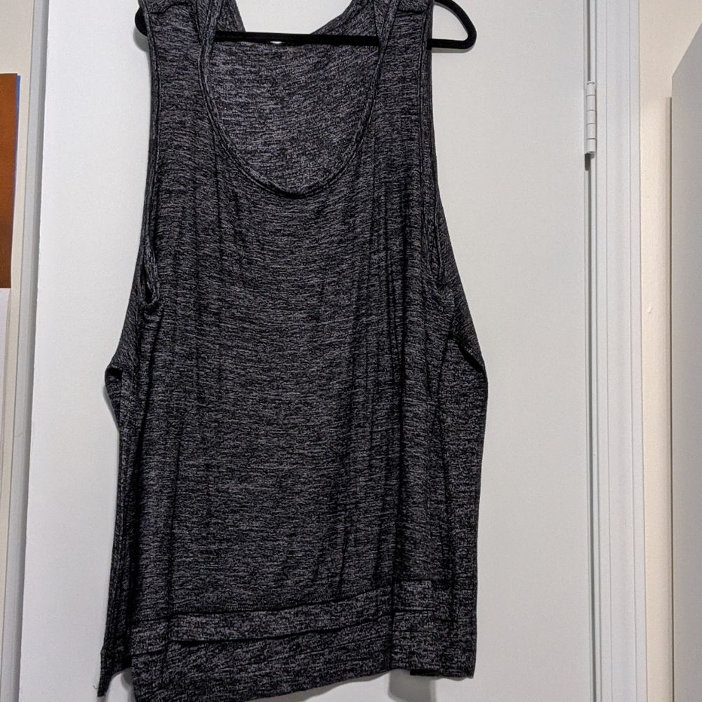 Hooded, light weight, sleeveless workout jacket